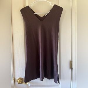 M.M. Lafleur size small brown top stretchable .